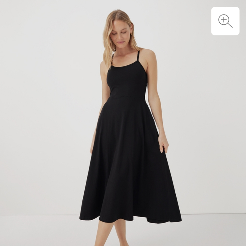 Fit & Flare Midi Dress